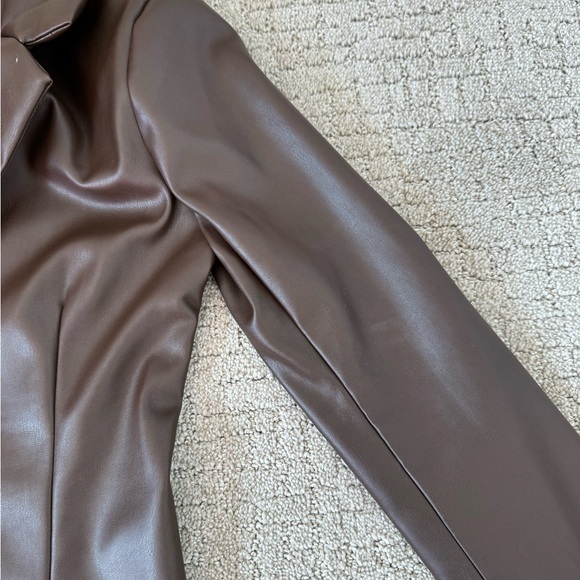 ABERCROMBIE FAUX LEATHER DRESS/ JACKET - Picture 10 of 16